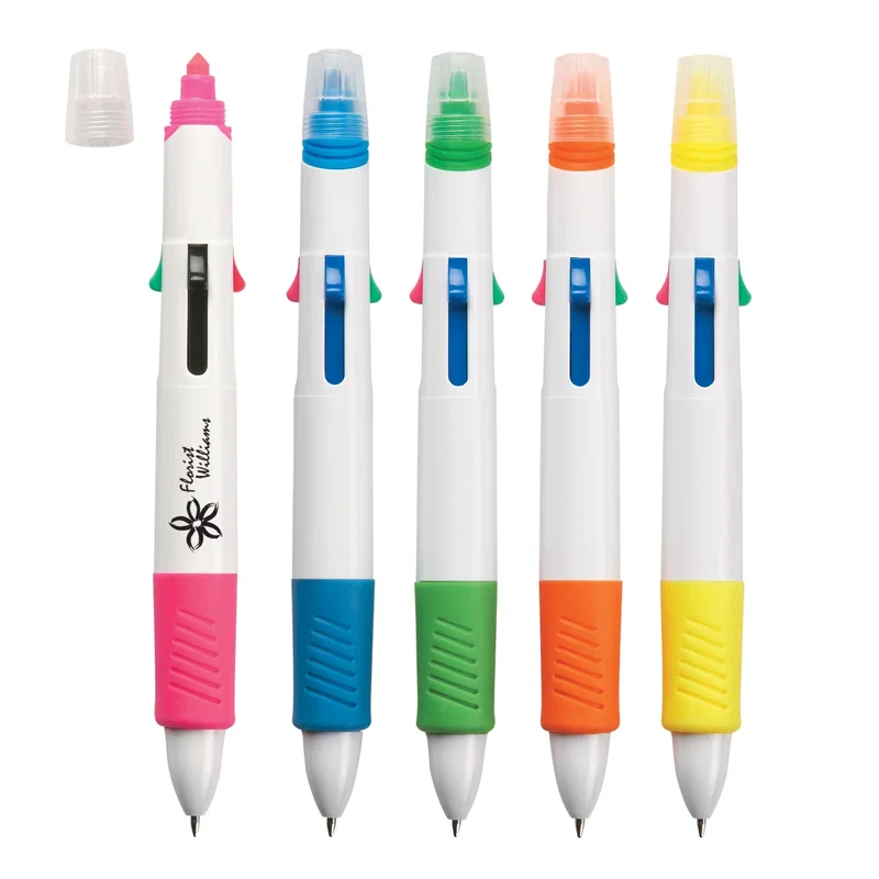 Quatro Pen With Highlighter — view 8