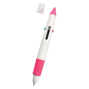 Quatro Pen With Highlighter