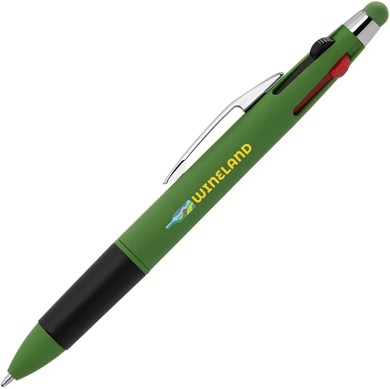 Quattro Softy Brights Multi Ink Pen w/ Stylus  — view 2
