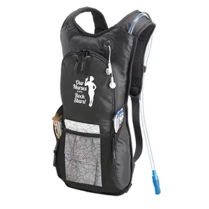 Quench Hydration Backpack with 2-Liter Reservoir, 9" x 20" x 10", 1-Color Imprint