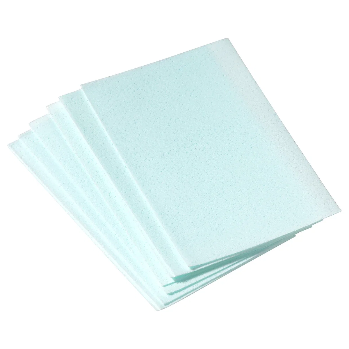 Angled view of the promotional Quick Wash Laundry Detergent Sheets