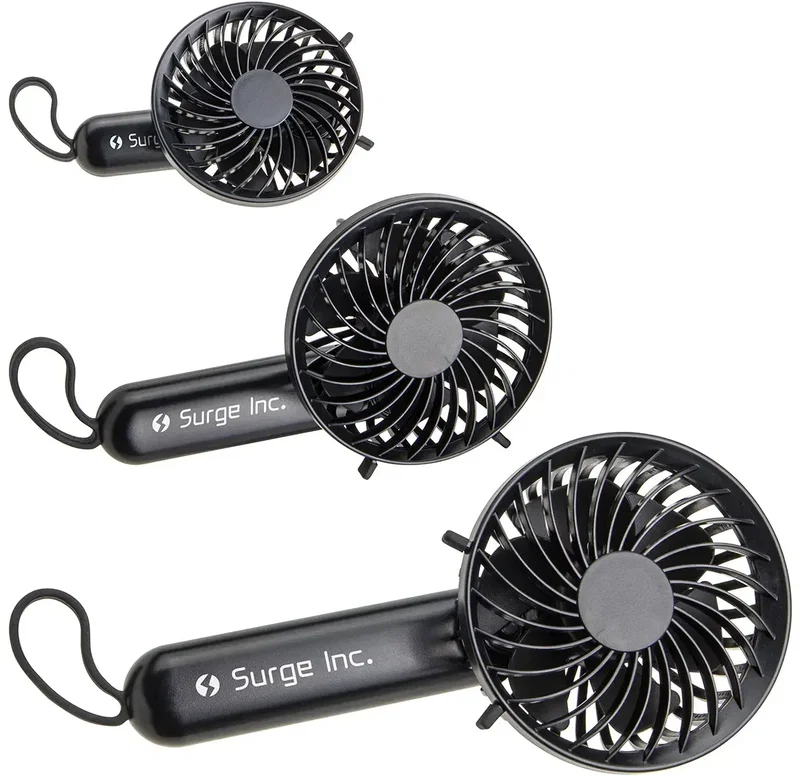 Branded Carabiner Hand Fan — view 3