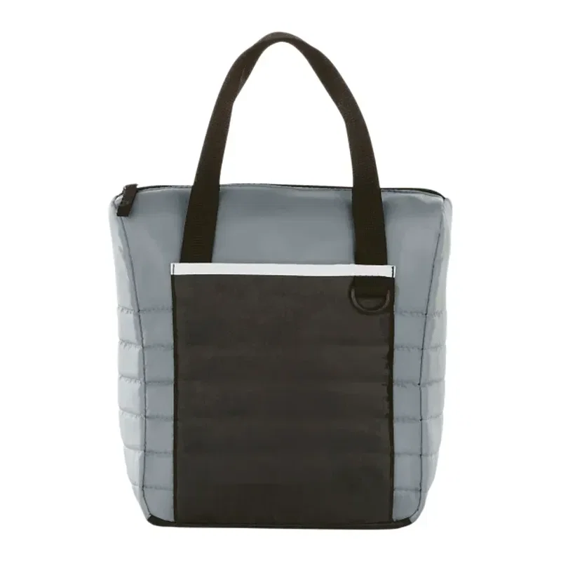 Custom Insulated Quilted Lunch Cooler (12-Can Capacity) — view 2