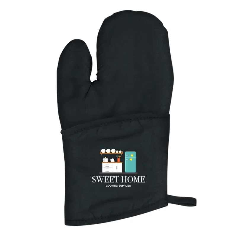 Quilted Cotton Canvas Oven Mitt — view 4