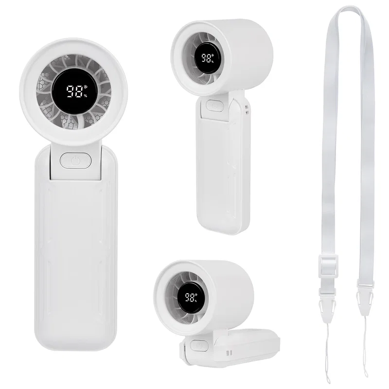 rABS Folding Fan With Digital Display — view 3