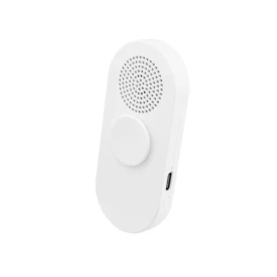 Spinning arms of the pocket sized audio gadget