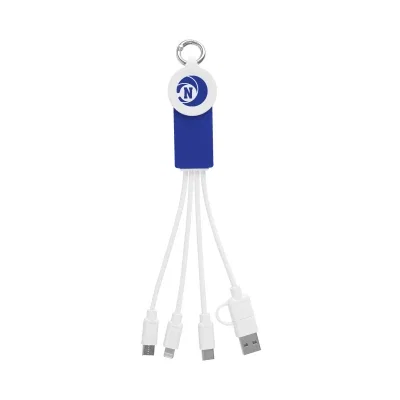 Multi-charging cable set with a built-in watch dock