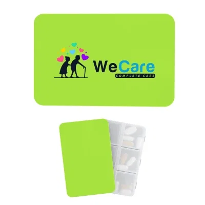 Slim pill holder case sized to slip into a pocket