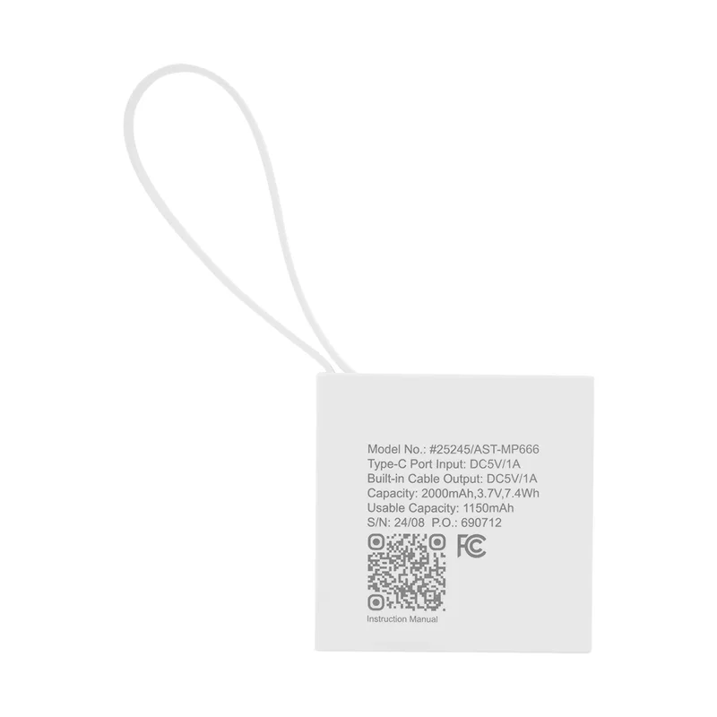 Branded travel battery for phones and small devices