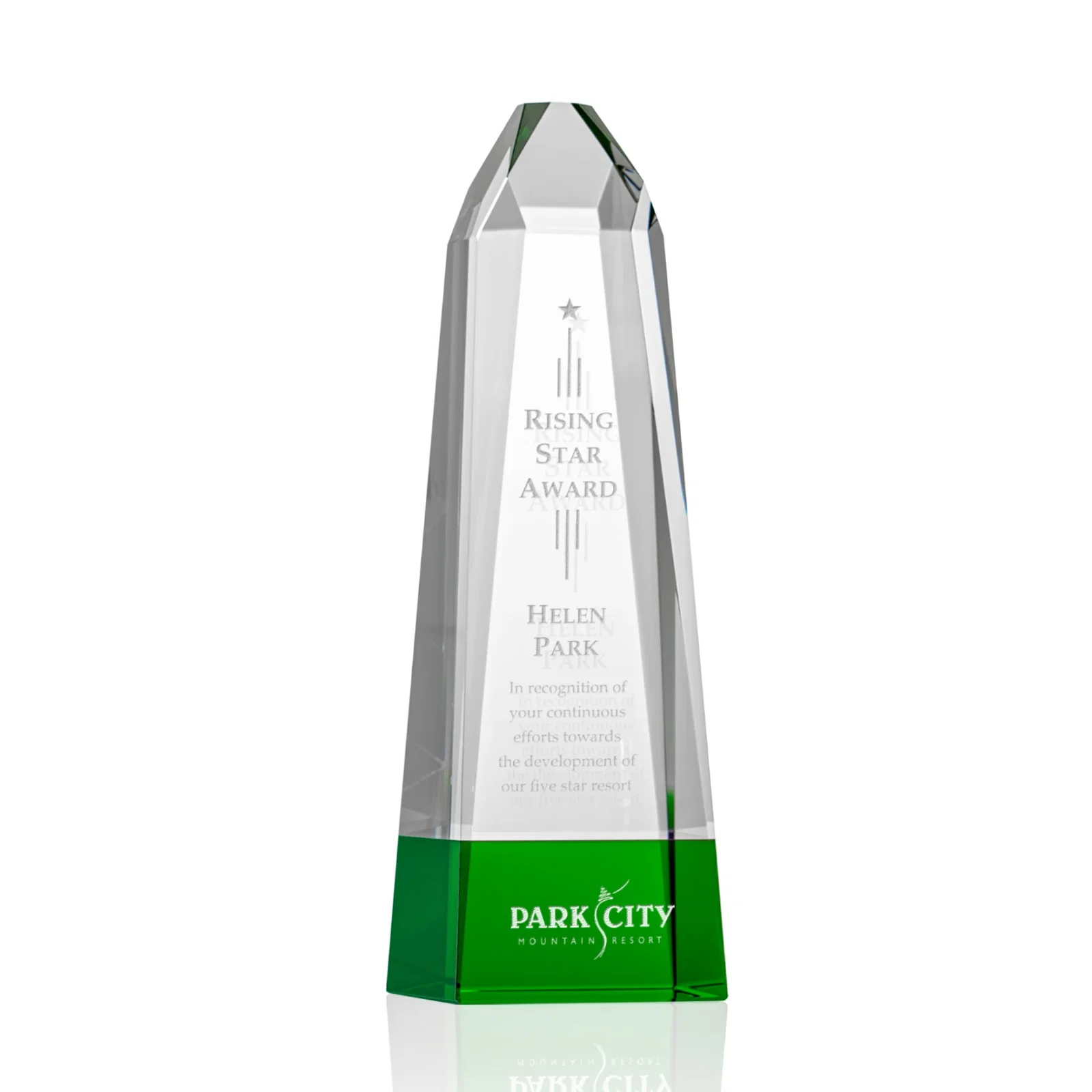 Radiant Obelisk Award — view 3