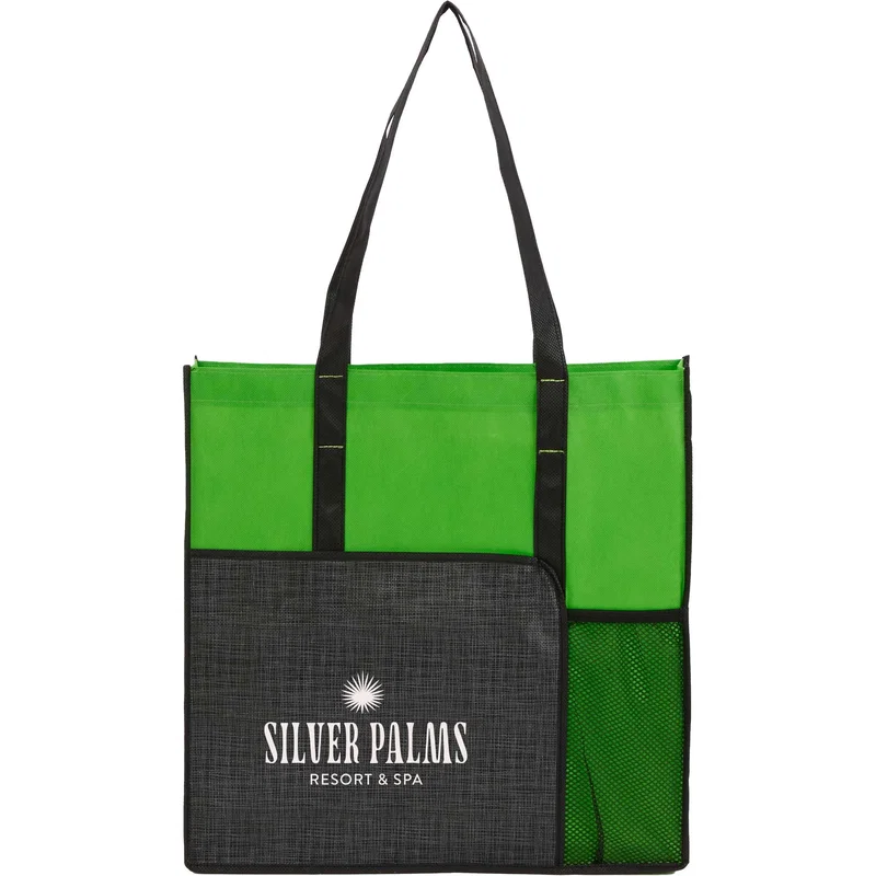 Radius Recycled Non-Woven Tote — view 6