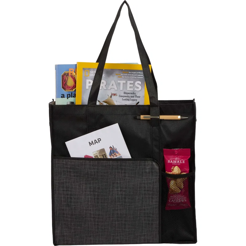 Radius Recycled Non-Woven Tote — view 7