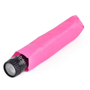 Rain or Shine LED Light Umbrella, 10.5" Closed with 6 LED Lights, 1-Color Imprint