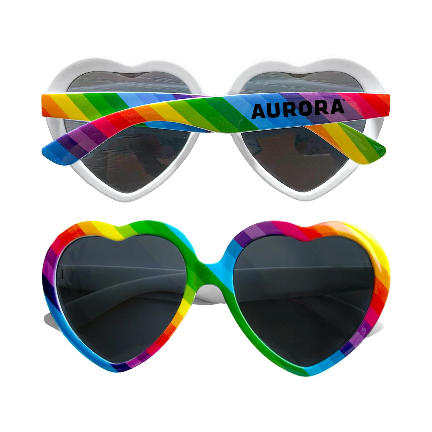 Rainbow Heart Sunglasses