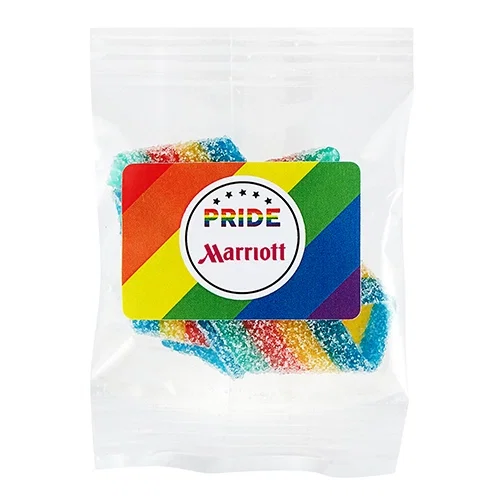 Rainbow Pride Parade Throw Blanket — view 2