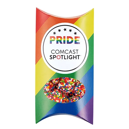 Rainbow Pride Pillow Box with Open Window — view 3