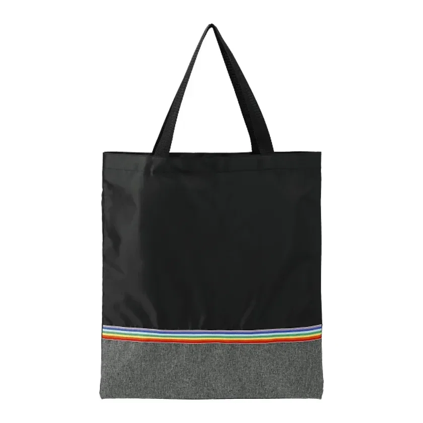 Rainbow RPET Convention Tote — view 4
