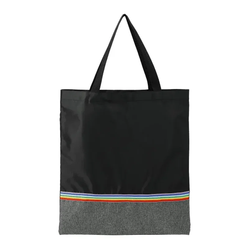 Rainbow RPET Convention Tote — view 4