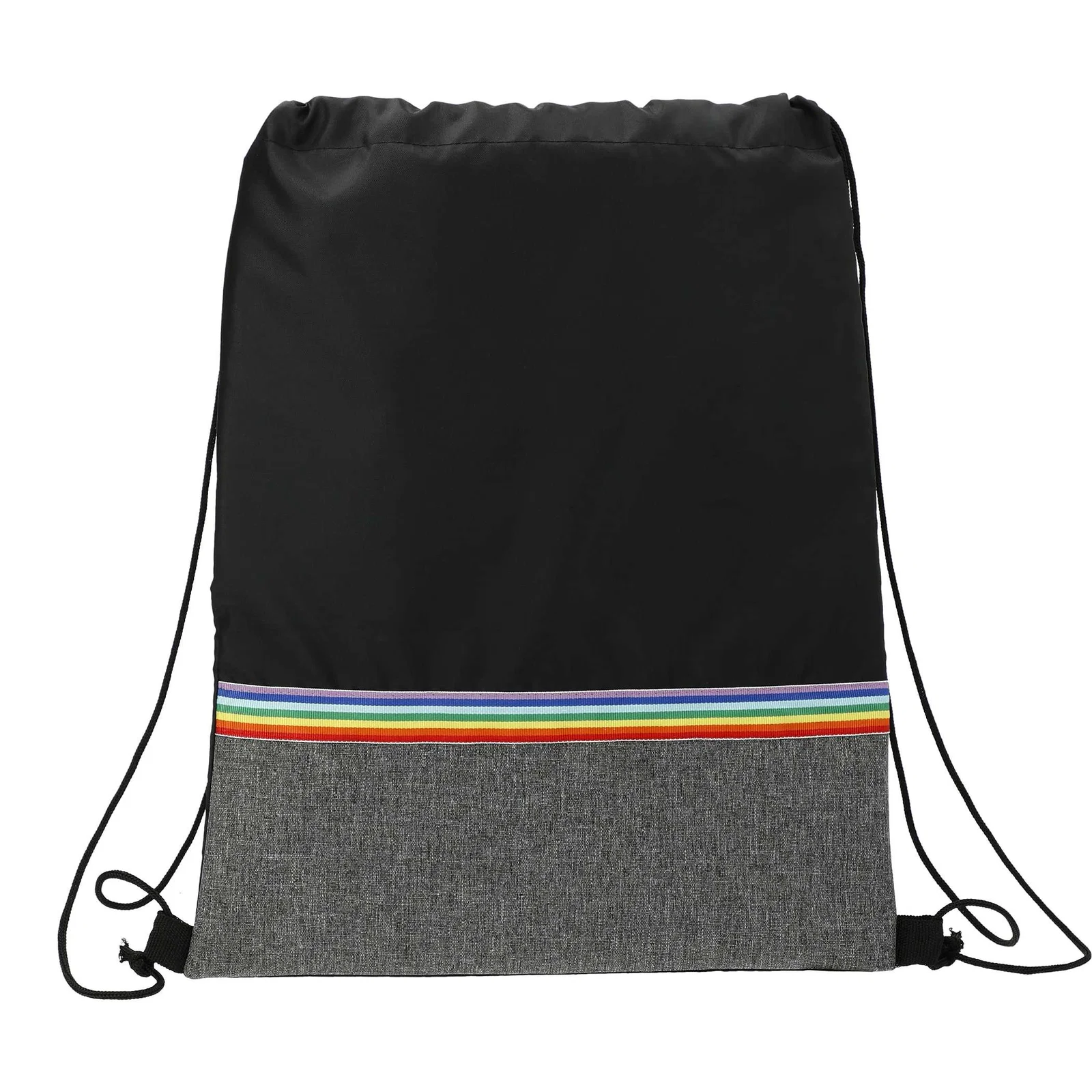 Rainbow RPET Drawstring Bag — view 8