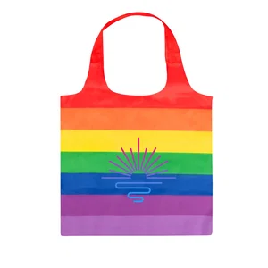 Personalized Rainbow Tote Bag