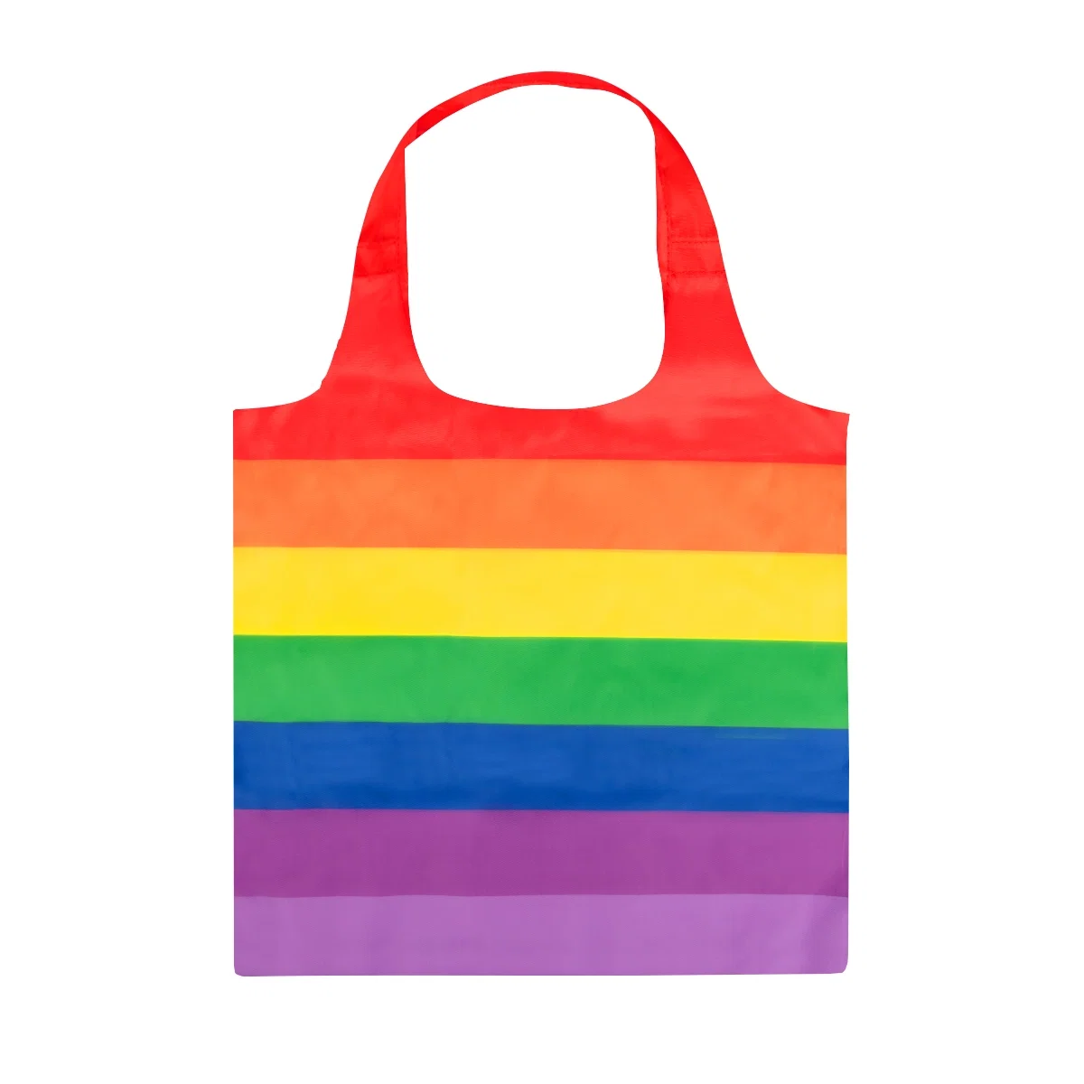 Sixteen inch wide pride bag carried by hand