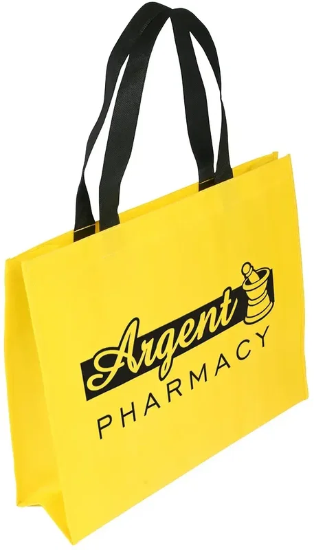 Custom Raindance XL Water Resistant Coated Tote Bag — view 2