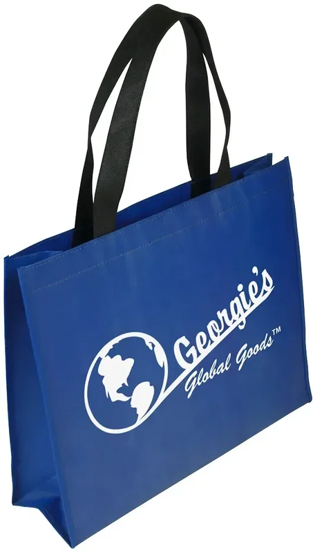 Custom Raindance XL Water Resistant Coated Tote Bag — view 3