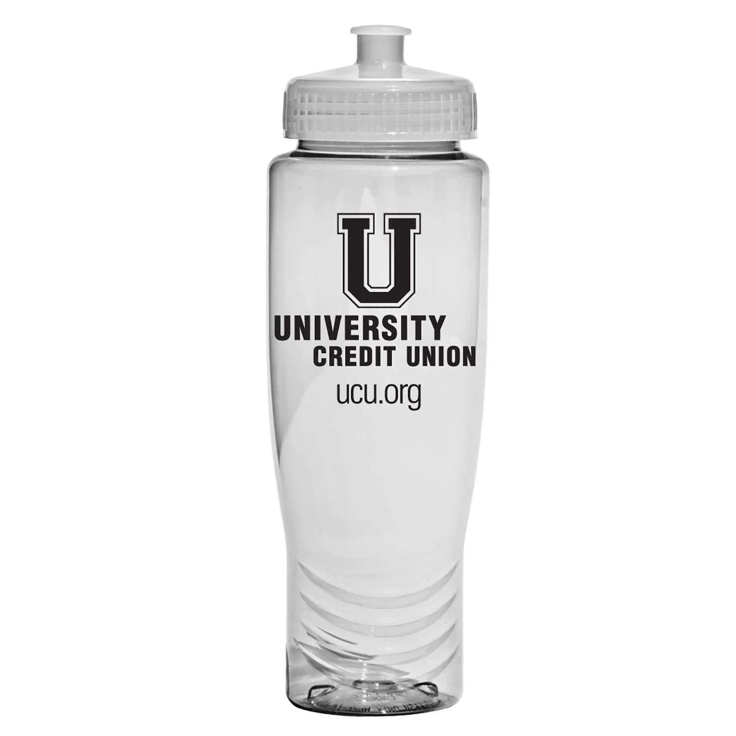 Logo Rainer 28Oz Sports Bottle — Clear — view 4