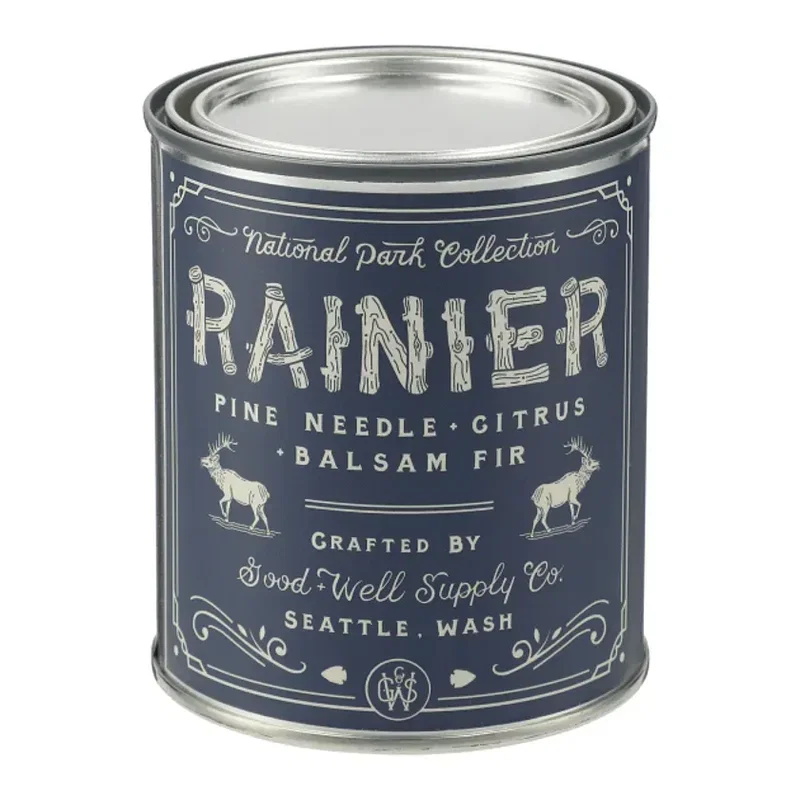 Branded Rainier National Park Candle - 14oz — view 3