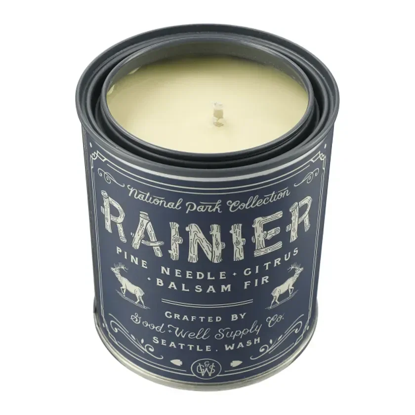 Branded Rainier National Park Candle - 14oz — view 4