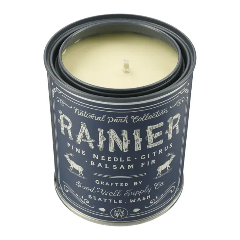 Branded Rainier National Park Candle - 14oz — view 4