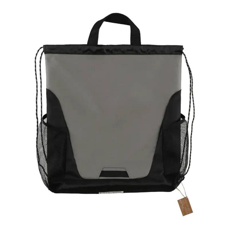 Rainier Recycled Drawstring Bag — view 3