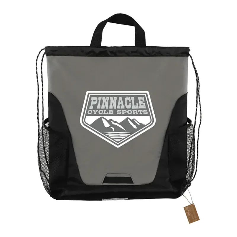 Rainier Recycled Drawstring Bag — view 4