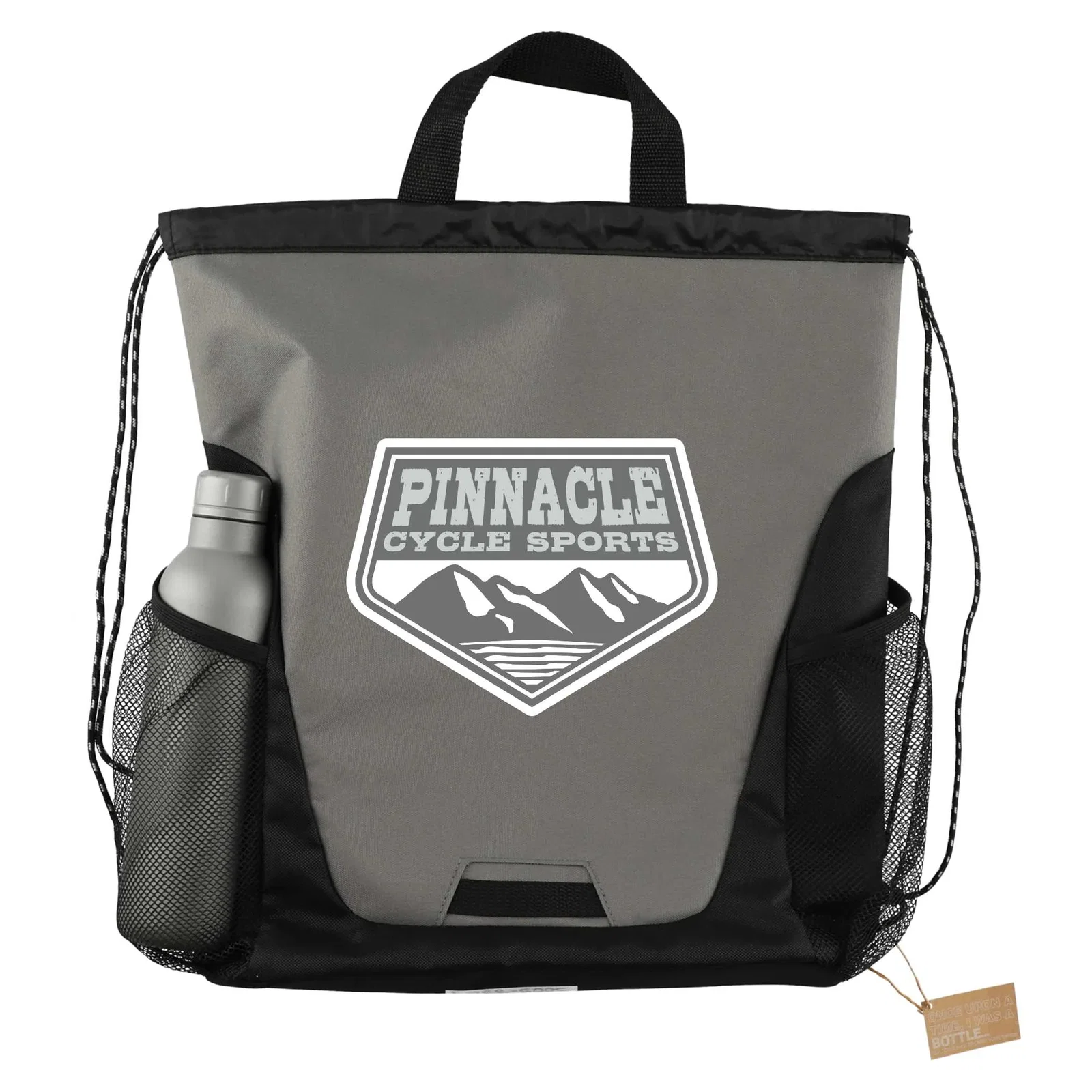 Rainier Recycled Drawstring Bag — view 5