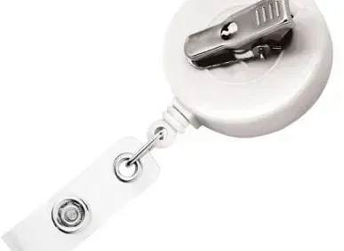 Raised Color Ring Retractable Badge Reel — view 4