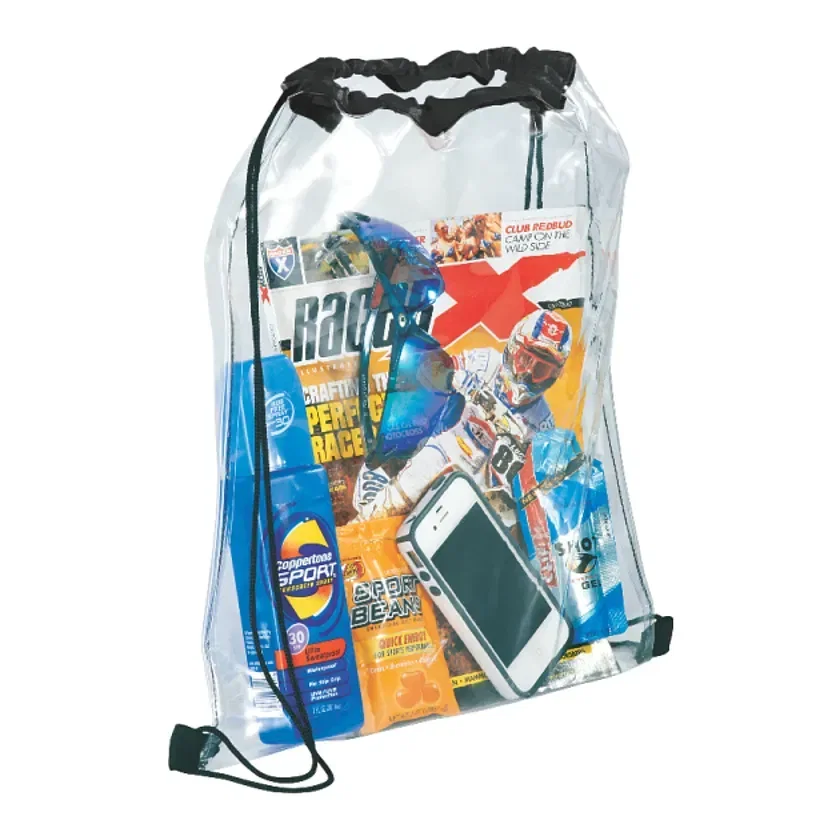 Rally Clear Drawstring Bag — view 2