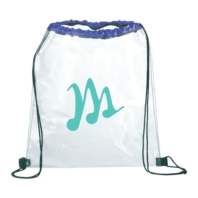 Rally Clear Drawstring Bag — view 5