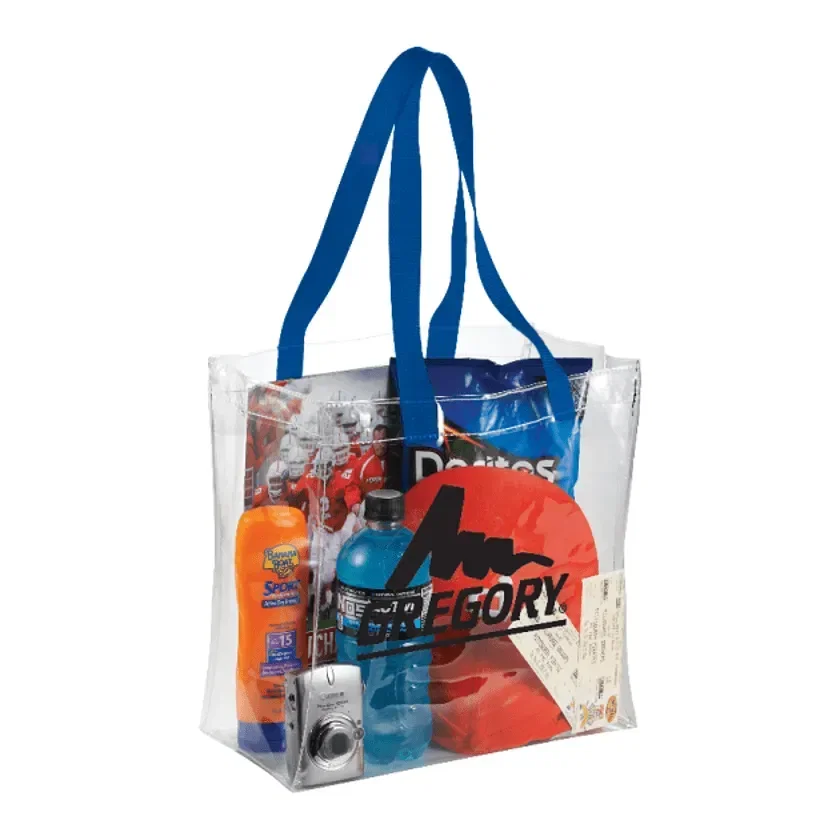 Customizable Clear Stadium Tote - Rally Edition — view 5