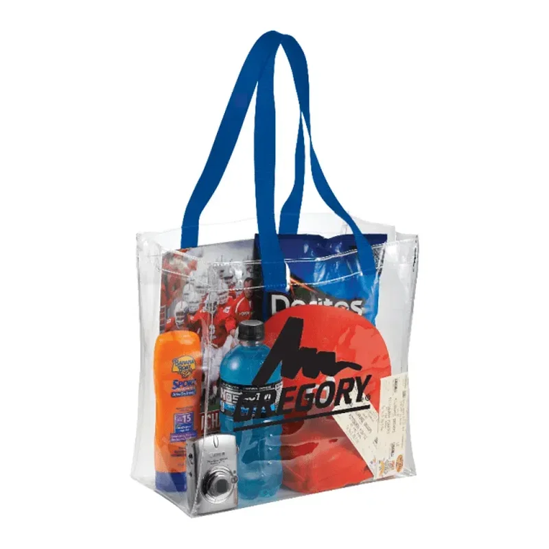Customizable Clear Stadium Tote - Rally Edition — view 5