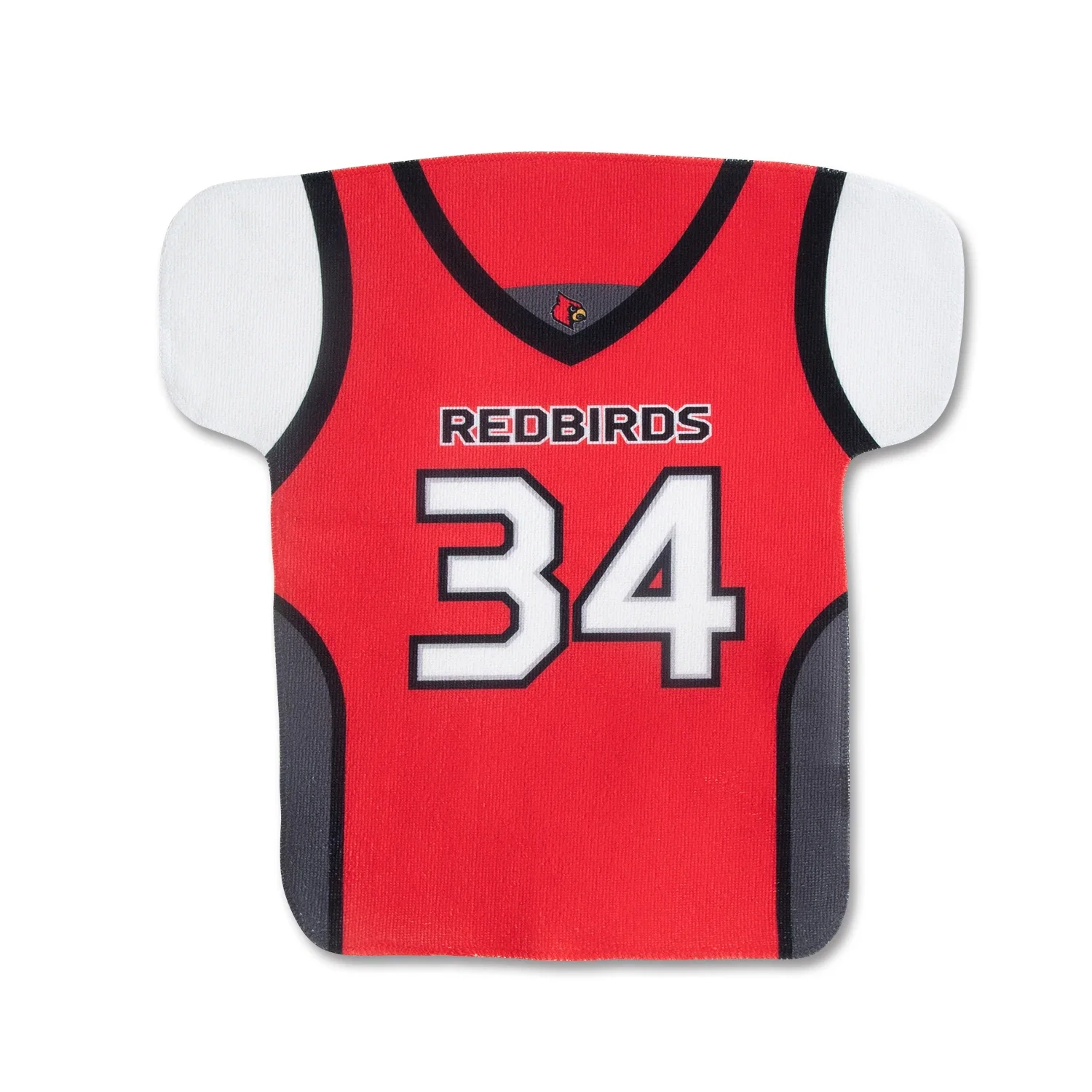 Personalized Rally Jersey Shaped Towel — Custom — view 2