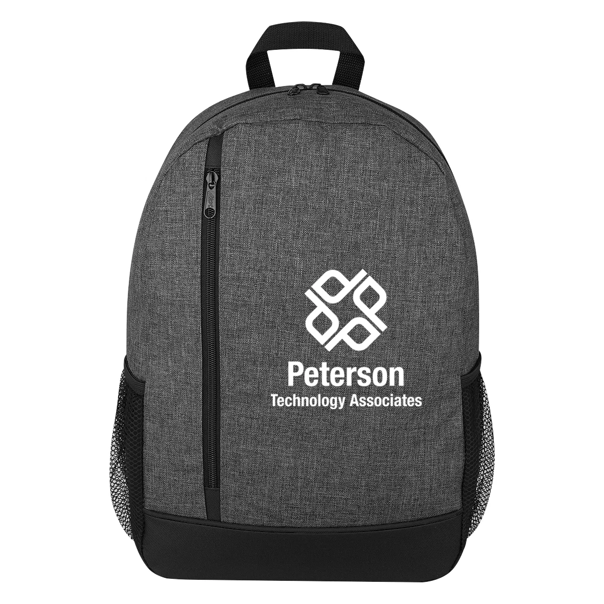 Same backpack from a new angle with the front face facing the camera