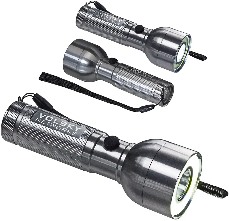 Custom Engraved Aluminum Flashlight — view 1