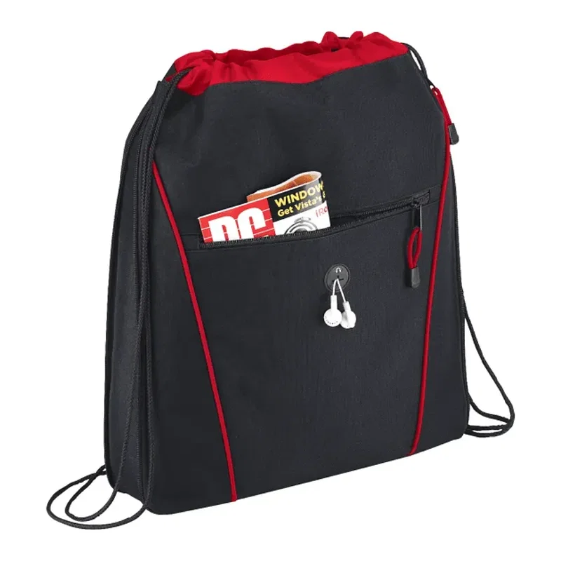 Raven Drawstring Bag — view 7