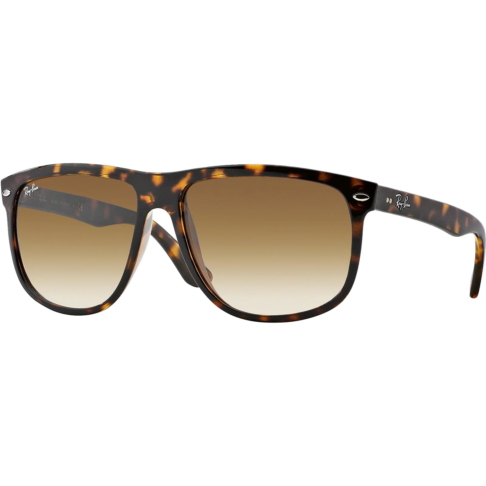 Ray-Ban Square Sunglasses: Tortoise Gradient 60/15/145