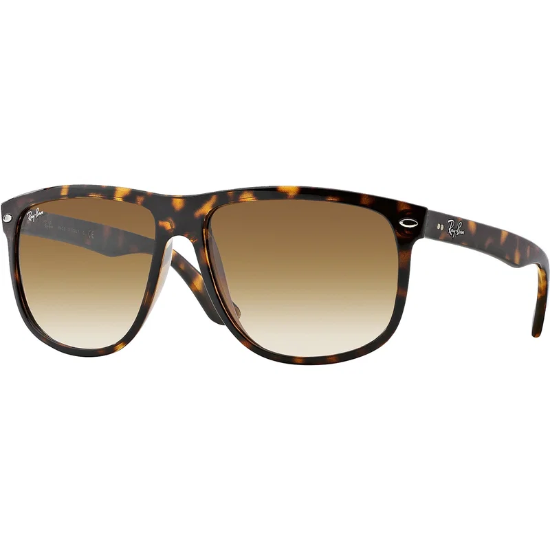 Ray-Ban Square Sunglasses: Tortoise Gradient 60/15/145
