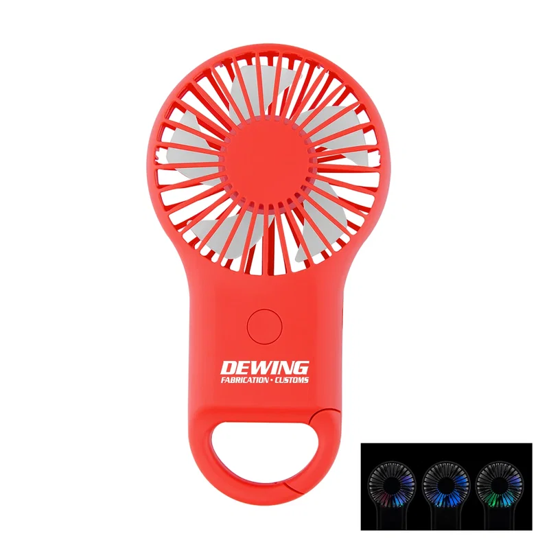 Rechargeable Handheld Fan With Carabiner 2.0 — view 6
