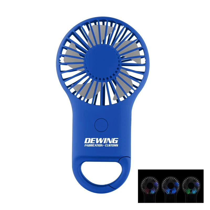 Rechargeable Handheld Fan With Carabiner 2.0 — view 7