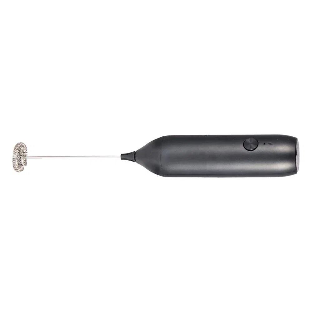 Rechargeable Handheld Milk Frother With Stand — view 2