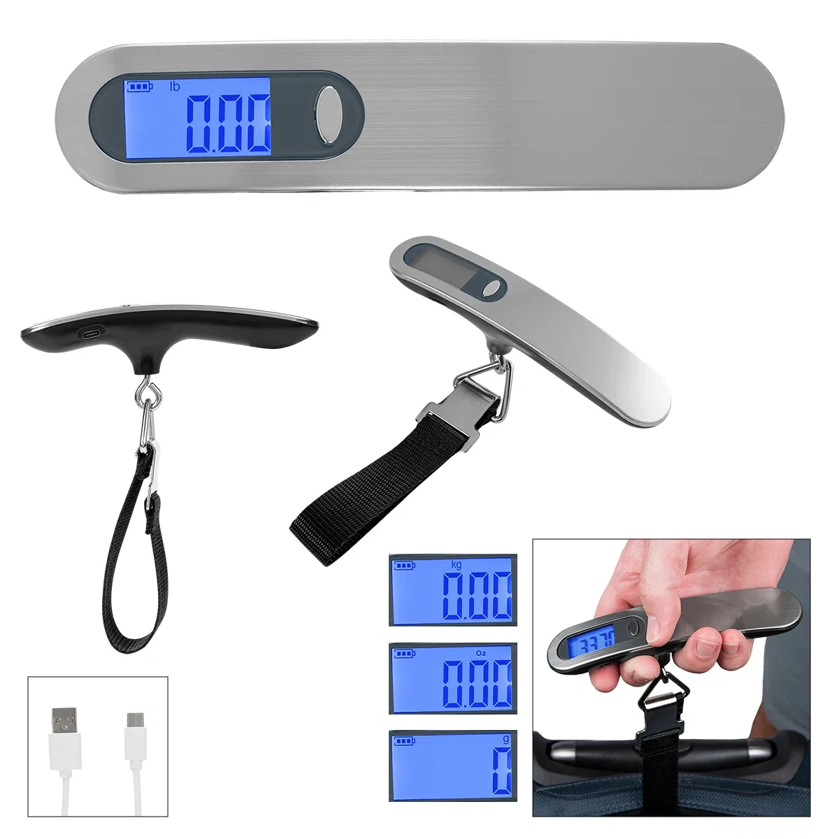 Screen showing a weight reading up close