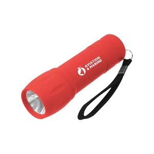 Rechargeable Rubberized COB Light With Strap 2.0